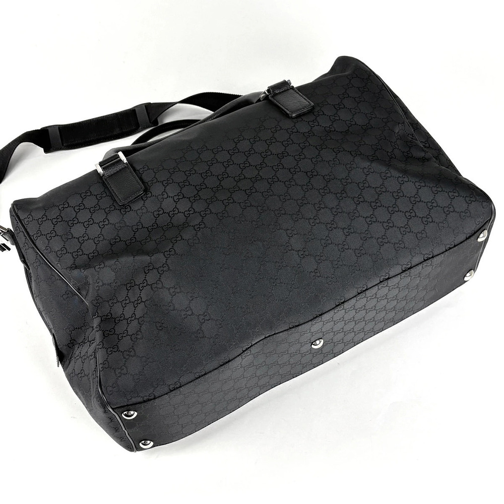 Gucci shoulder Boston black GG bag